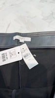 New Loft Black Faux Leather Leggings, XXL