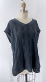 Flax Black Top, XL