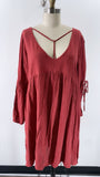 New American Eagle Red Dress, XL