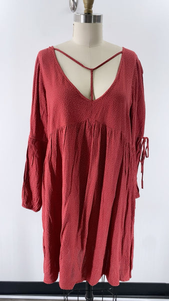 New American Eagle Red Dress, XL