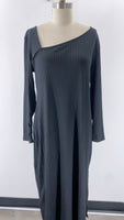 New A New Day Black Rib Knit Dress, XL