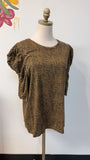 Loft Animal Print Top, XXL