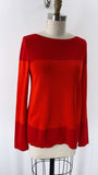 Ann Taylor Red Sweater, S