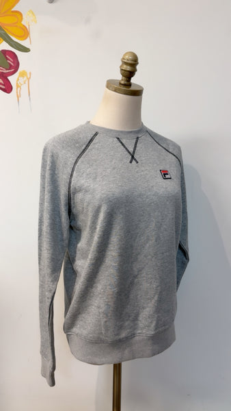 New Fila Gray Sweatshirt, S