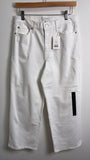 New Banana Republic 27" Inseam High Rise Straight Jeans, 8