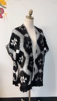 American Eagle Black Cardigan, M