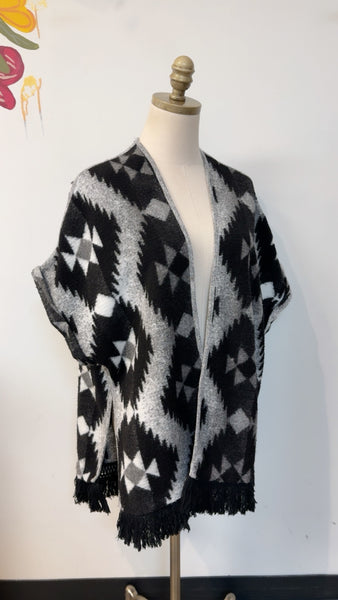 American Eagle Black Cardigan, M