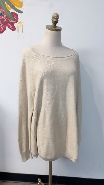 L.L. Bean Tan Sweater, XL