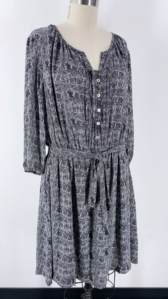 DR2 Black Dress, 1X