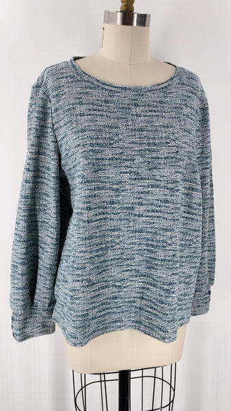 Talbots Teal Top, XL