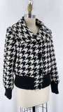 Dereon Black Houndstooth Jacket, L