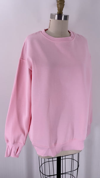 New Pinspark Pink Sweatshirt, S