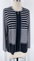 TanJay Black Stripe Jacket, M