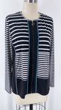 TanJay Black Stripe Jacket, M