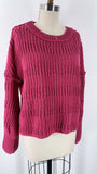 Altar'd State Pink Chenille Sweater, M