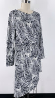 New Julia Jordan Snake Print Dress, 8