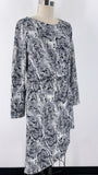 New Julia Jordan Snake Print Dress, 8