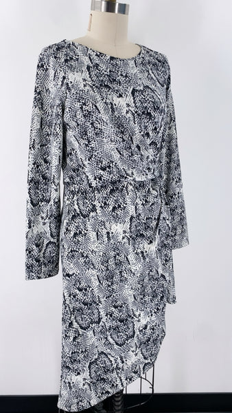 New Julia Jordan Snake Print Dress, 8