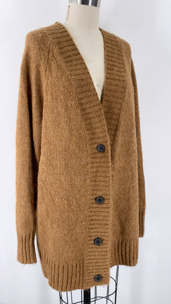 Gap Brown Alpaca Blend Cardigan, M Tall