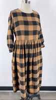 Dainty Jewells Brown/Black Dress, L
