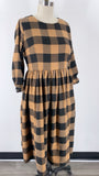 Dainty Jewells Brown/Black Dress, L