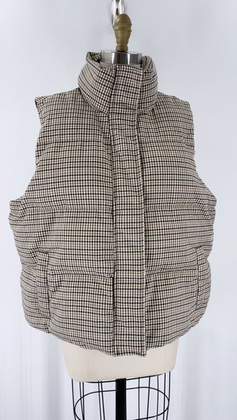 A New Day Plaid Vest, XXL