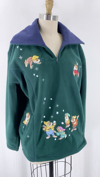 Disney Catalog Green Snow White Pullover, L