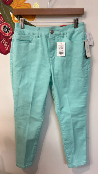 New Christopher & Banks Classic Ankle Jeans, 4 Petite