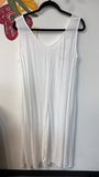 Goa by Japna White Swim Coverup Jumpsuit, M