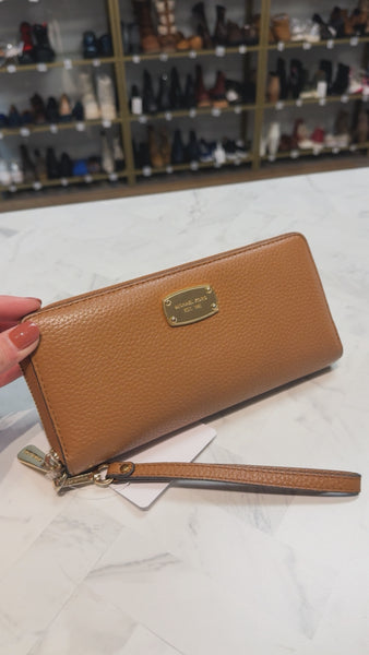 Michael Kors Brown Wallet, 8"x4"