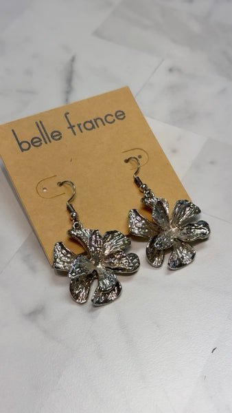 Belle France Silver Earrings