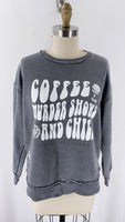Simply Southern Gray Sweatshirt, M