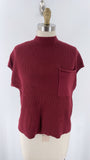 Liam & Co Burgundy Sweater, M