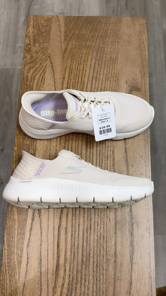 Skechers Tan “Slip-Ins” Shoes, 9