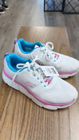 Skechers White Go Run Shoes, 9.5
