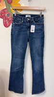 Levi's Denizen Mid Rise Bootcut Jeans, 26 (2) Short