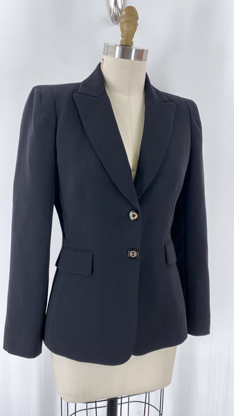 Tahari Black Blazer Jacket, 4