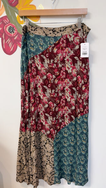 Natural Life Print Skirt, L