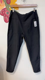 Avalanche Black Pocket Athletic Leggings, XL
