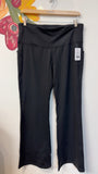 Love & Sports Black Flare Pocket Leggings, XL