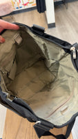 Baggallini Black Shoulder Bag, 16.5"x11.5"