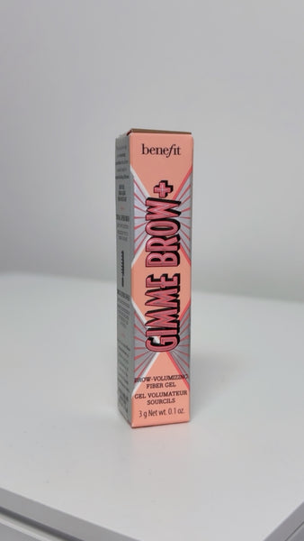 New Benefit Neutral Light Brown Gimme Brow+ Tinted Volumizing Eyebrow Gel, .1oz