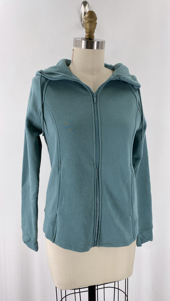 All in Motion Green Hooded Jacket, S