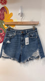 American Eagle Denim Mom Shorts, 0