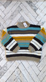 Stripe Sweater, XXL