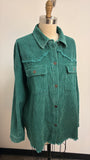 Entro Green Corduroy Jacket, L