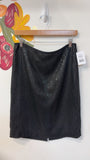 Etcetera Black Sequin Skirt, 8