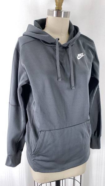 Nike Gray Hoodie Sweatshirt, S