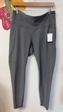 Old Navy Gray High Rise Powersoft Pocket Leggings, XL Tall