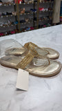 Nurture Gold Sandals, 9.5